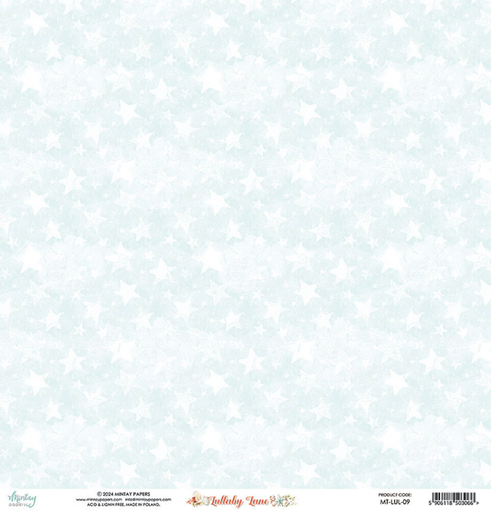 Mintay Lullaby Lane 12x12 Inch Paper Elements (MT-LUL-09)