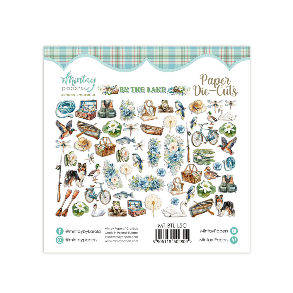 Mintay By The Lake Paper Die-Cuts (60pcs) (MT-BTL-LSC)