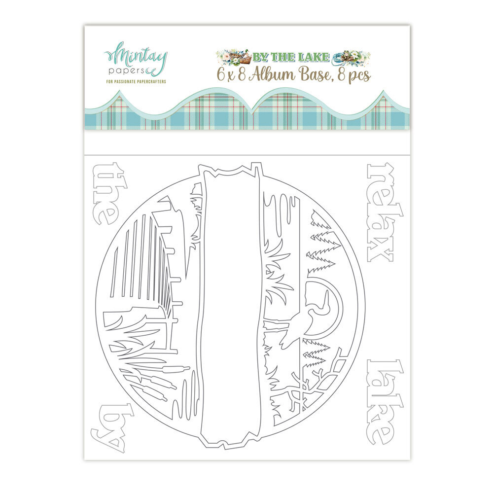 Mintay By The Lake 6x8 Inch Album Base (8pcs) (MT-BTL-10)