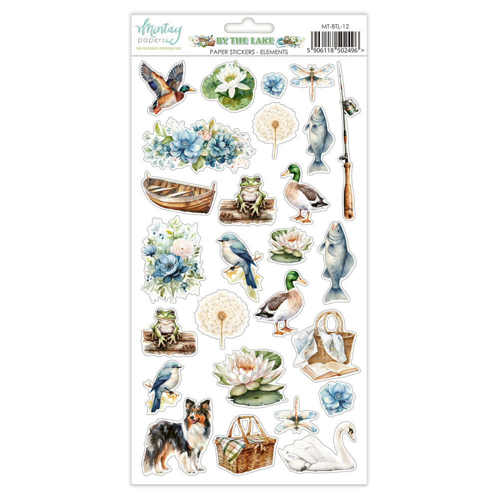 Mintay By The Lake 6x12 Inch Paper Stickers Elements (MT-BTL-12)
