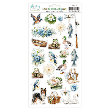 Mintay By The Lake 6x12 Inch Paper Stickers Elements (MT-BTL-12)