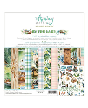 Mintay By The Lake 12x12 Inch Scrapbooking Paper Set (MT-BTL-07)