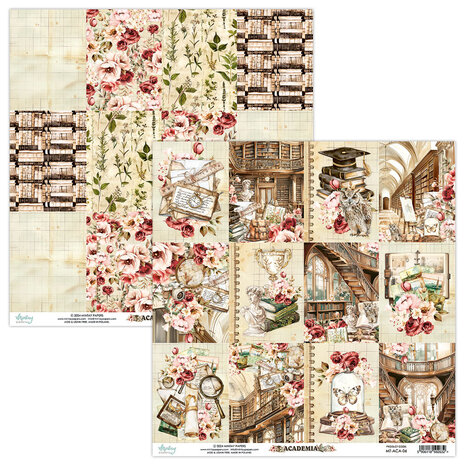 Mintay Academia 12x12 Inch Scrapbooking Paper Set (MT-ACA-07) Mintay Academia 12x12 Inch Scrapbooking Paper Set (MT-ACA-07)