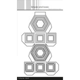 Simple and Basic Hexagon Box Dies (SBD499)