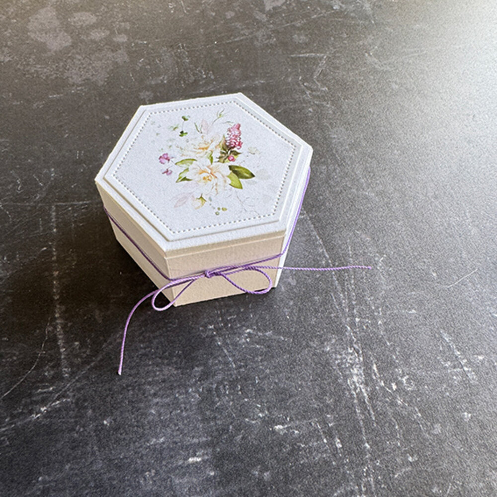 Simple and Basic Hexagon Box Dies (SBD499)