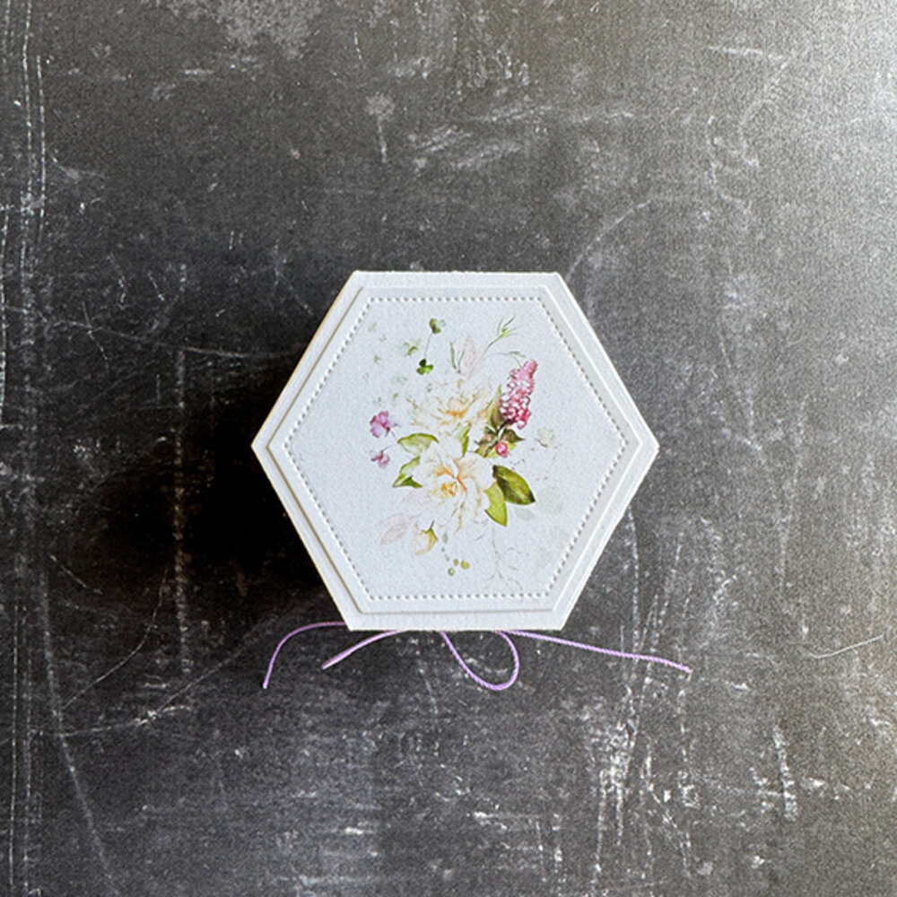 Simple and Basic Hexagon Box Dies (SBD499)