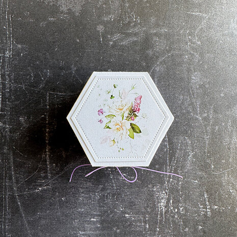 Simple and Basic Hexagon Box Dies (SBD499)