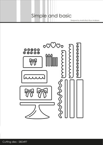 Simple and Basic Birthday Cake Dies (SBD497)