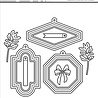 Simple and Basic Set of Tag Labels Dies (SBD496) Simple and Basic Set of Tag Labels Dies (SBD496)
