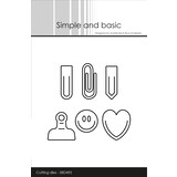 Simple and Basic Paper Clips Dies (SBD495)