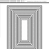 Simple and Basic Combi Striped Frames - A7 Dies (SBD493) Simple and Basic Combi Striped Frames - A7 Dies (SBD493)