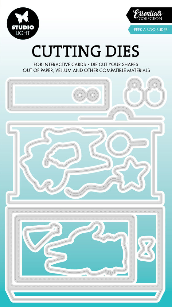 Studio Light Peek A Boo Slider Essentials Cutting Die (SL-ES-CD929) (DISCONTINUED)