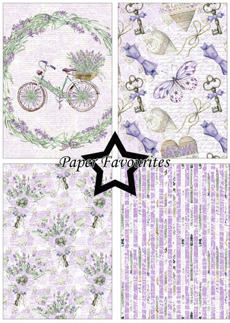 Paper Favourites Lavender A5 Paper Pack (PFA160)