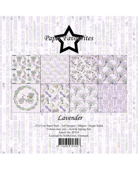 Paper Favourites Lavender 6x6 Inch Paper Pack (PF519)