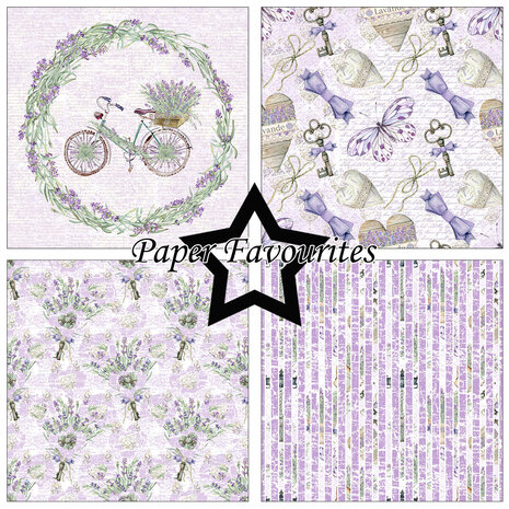 Paper Favourites Lavender 6x6 Inch Paper Pack (PF519) Paper Favourites Lavender 6x6 Inch Paper Pack (PF519)
