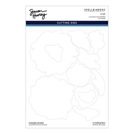 Spellbinders Everyday Wreaths Stamp And Die Bundle (BD-0916) (DISCONTINUED) Spellbinders Everyday Wreaths Stamp And Die Bundle (BD-0916) (DISCONTINUED)