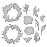 Spellbinders Everyday Wreaths Etched Dies (S7-268) (DISCONTINUED)