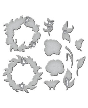 Spellbinders Everyday Wreaths Etched Dies (S7-268) (DISCONTINUED) Spellbinders Everyday Wreaths Etched Dies (S7-268) (DISCONTINUED)
