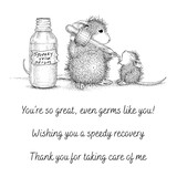 Spellbinders Squeaky Voice Cling Rubber Stamp (RSC-041) (DISCONTINUED)