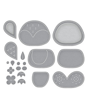 Spellbinders Felt Snowy Owl Etched Dies (S7-264)