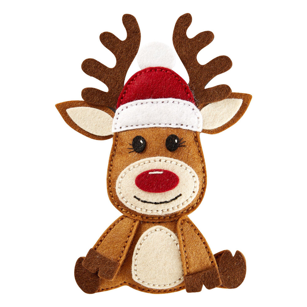 Spellbinders Felt Reindeer Etched Dies (S7-259) (DISCONTINUED)