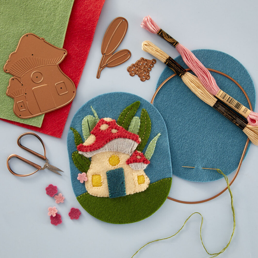 Spellbinders Merino Wool Felt Sheets - Cool Collection (FS-003) Spellbinders Merino Wool Felt Sheets - Cool Collection (FS-003)