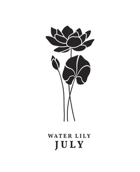 Spellbinders July Water Lily Press Plates (BP-251) Spellbinders July Water Lily Press Plates (BP-251)