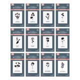 Spellbinders Florals Through the Year BetterPress Plates Bundle (BD-0910) Spellbinders Florals Through the Year BetterPress Plates Bundle (BD-0910)