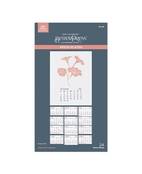 Spellbinders 2025 DIY Calendar Press Plates (BP-263) (DISCONTINUED) Spellbinders 2025 DIY Calendar Press Plates (BP-263) (DISCONTINUED)
