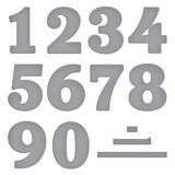 Spellbinders Bold Numbers Etched Dies (S7-269)
