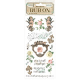 Stamperia Music Rub-On 4x8,5 Inch Angels (DFLRB125)