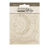 Stamperia Music Decorative Chips (SCB245) (DISCONTINUED)