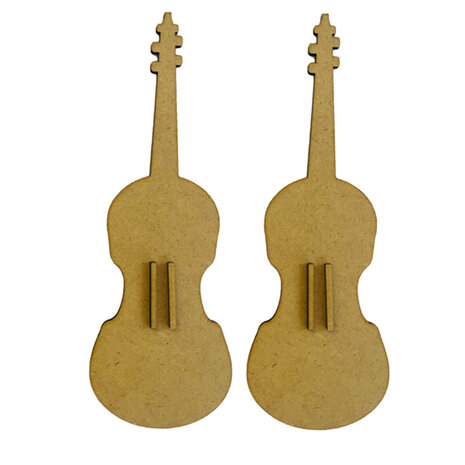 Stamperia Music MDF Crafty Shapes Blanks Violin (KLSM28) Stamperia Music MDF Crafty Shapes Blanks Violin (KLSM28)