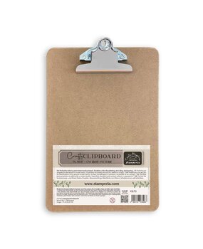Stamperia Create Happiness Crafty Clipboard 6x9 Inch MDF (KSLTG)