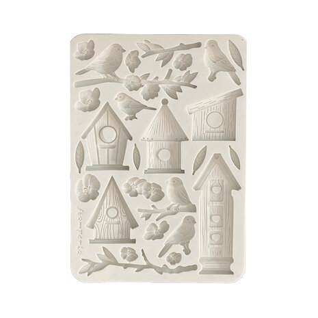 Stamperia Create Happiness Dewdrops A5 Silicon Mould Nests And Birds (KACMA546) Stamperia Create Happiness Dewdrops A5 Silicon Mould Nests And Birds (KACMA546)