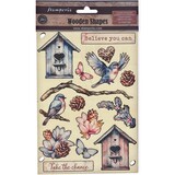 Stamperia Create Happiness Dewdrops A5 Colored Wooden Shape (KLSP176) (DISCONTINUED)