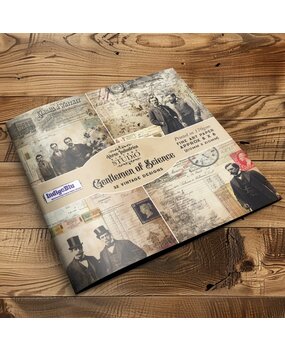 IndigoBlu Gentlemen of Science 8x8 Inch Paper Book (IND1335)