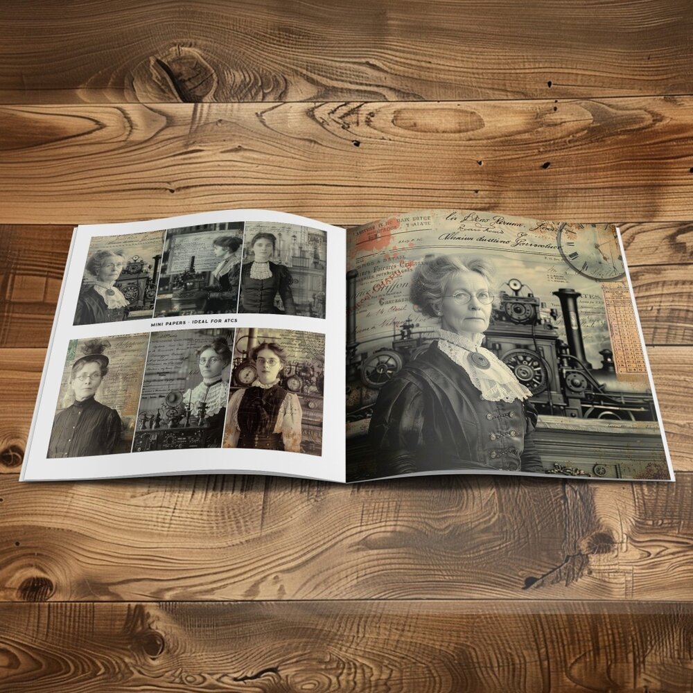 IndigoBlu Ladies of Science 8x8 Inch Paper Book (IND1336) IndigoBlu Ladies of Science 8x8 Inch Paper Book (IND1336)