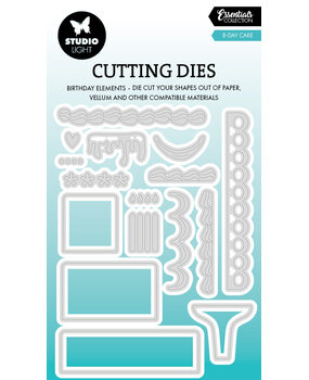 Studio Light B-Day Cake Essentials Cutting Die (SL-ES-CD934) (DISCONTINUED)