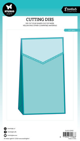 Studio Light Gift Bag Essentials Cutting Die (SL-ES-CD931) (DISCONTINUED)
