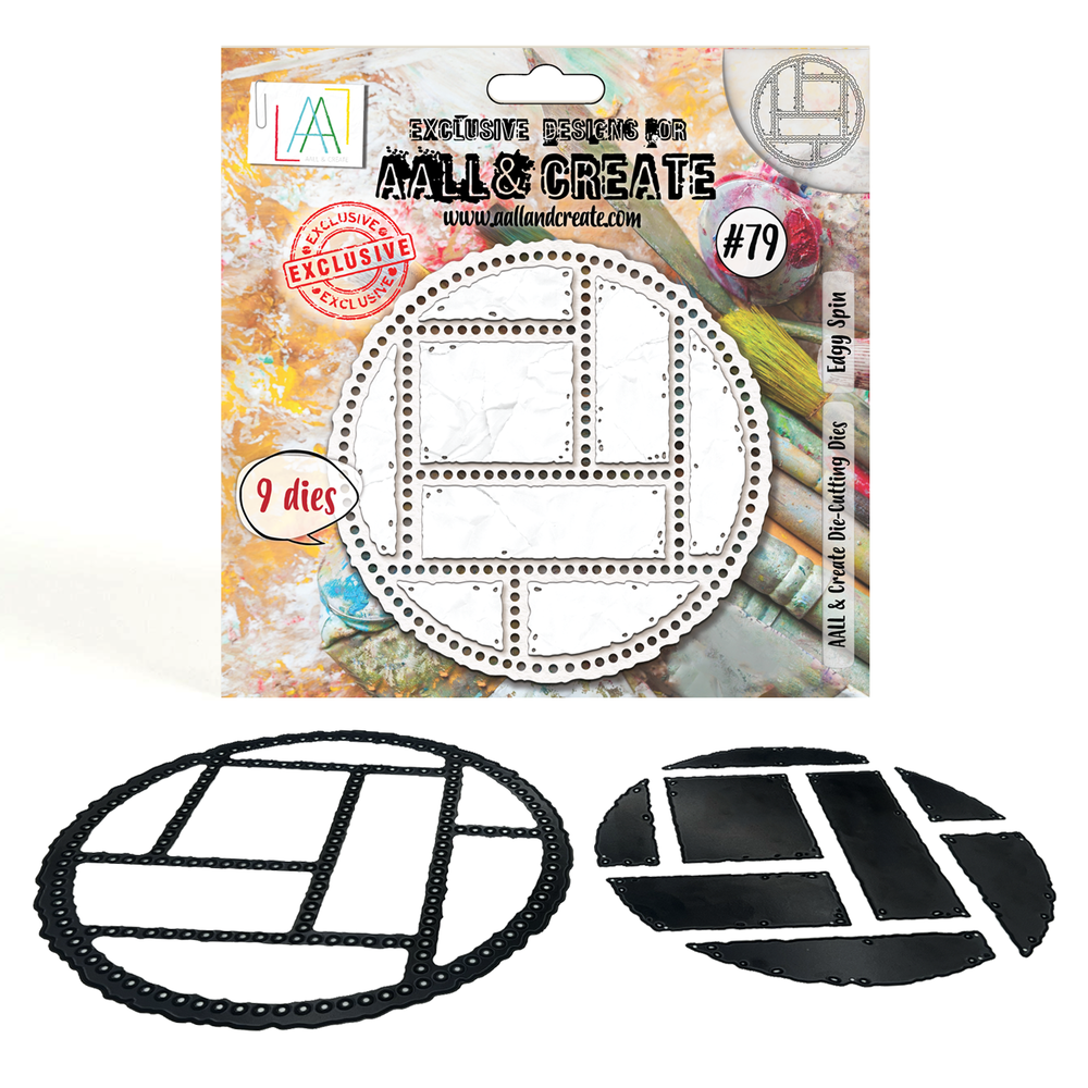 Aall and Create Cutting Dies Edgy Spin (AALL-DI-079) Aall and Create Cutting Dies Edgy Spin (AALL-DI-079)