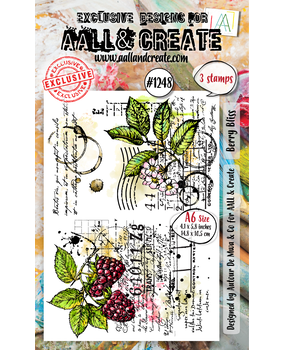 Aall and Create Stamp Set A6 Berry Bliss (AALL-TP-1248) Aall and Create Stamp Set A6 Berry Bliss (AALL-TP-1248)