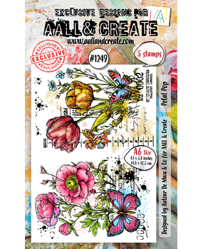 Aall and Create Stamp Set A6 Petal Pop (AALL-TP-1249) Aall and Create Stamp Set A6 Petal Pop (AALL-TP-1249)