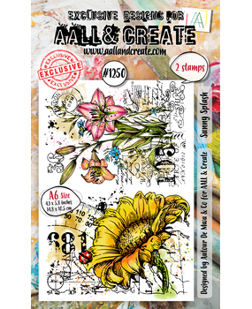 Aall and Create Stamp Set A6 Sunny Splash (AALL-TP-1250)