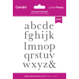 Crafter's Companion LetterPress Press Plate Lowercase Alphabet (CC-LP-PP-LALPH)