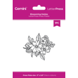 Crafter's Companion LetterPress Press Plate Blossoming Daisies (CC-LP-PP-DAIS)