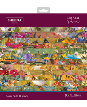 Crafter's Companion Crystal Visions 12x12 Inch Paper Pad (SD-CV-PAD12)