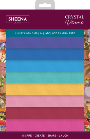 Crafter's Companion Crystal Visions A4 Luxury Linen Cardstock (SD-CV-LINEN-A4) Crafter's Companion Crystal Visions A4 Luxury Linen Cardstock (SD-CV-LINEN-A4)
