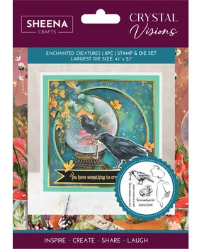 Crafter's Companion Crystal Visions Stamp & Die Enchanted Creatures (SD-CV-STD-ENCR) Crafter's Companion Crystal Visions Stamp & Die Enchanted Creatures (SD-CV-STD-ENCR)