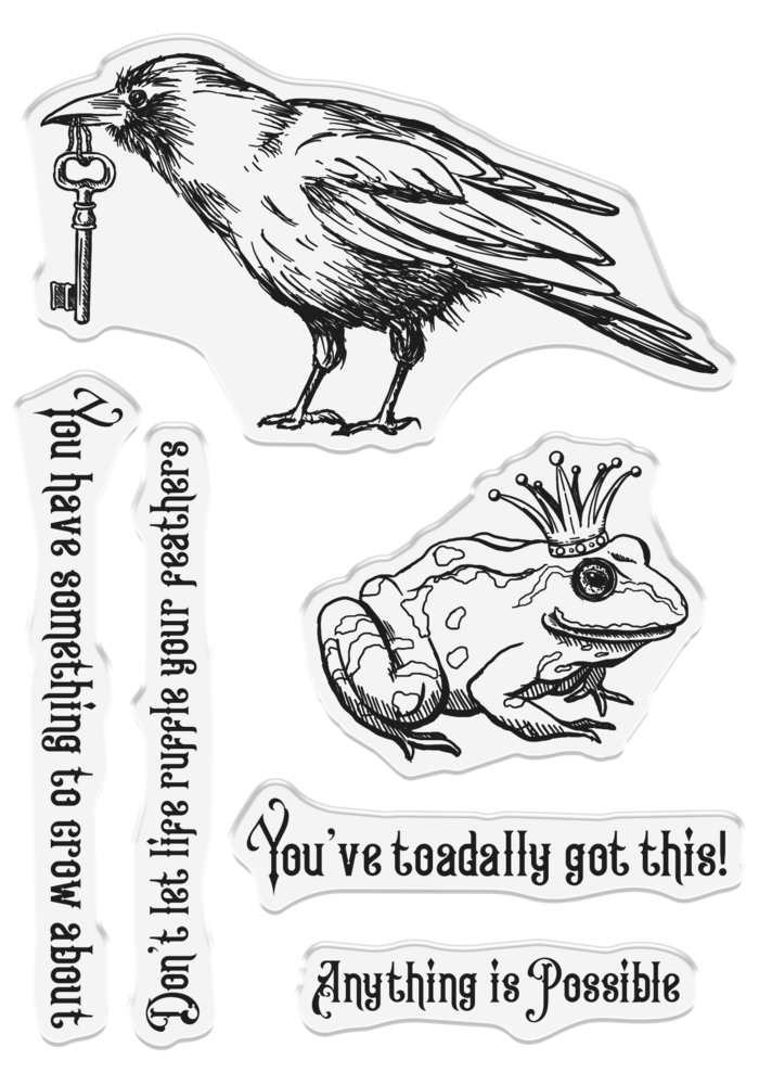 Crafter's Companion Crystal Visions Stamp & Die Enchanted Creatures (SD-CV-STD-ENCR) Crafter's Companion Crystal Visions Stamp & Die Enchanted Creatures (SD-CV-STD-ENCR)